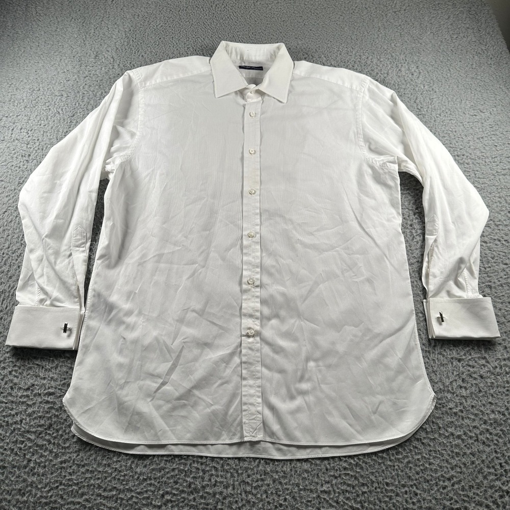 Ralph Lauren purple label White Casual Button Down Shirt